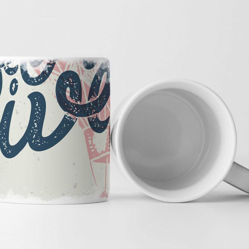 EAU ZONE Motiv Spruch Tasse Geschenk