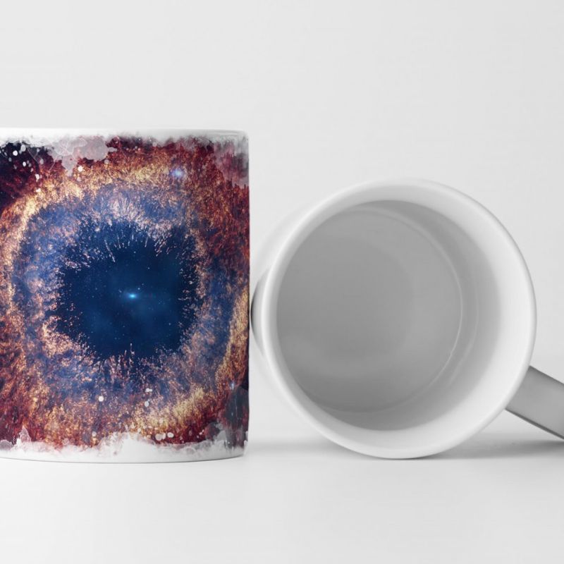 Tasse Geschenk Fotografie – Helixnebel im Sternbild Wassermann