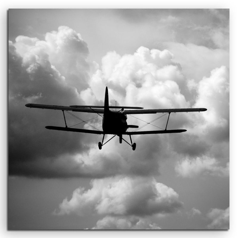 Künstlerische Fotografie – fliegen flugzeug technik reisen verreisen reise in Wolkenlandschaft auf L