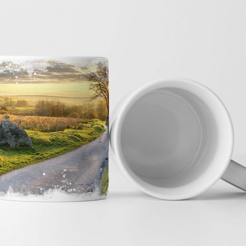 Tasse Geschenk Landschaftsfotografie –  Malerisches Bodmin Moor in Cornwall