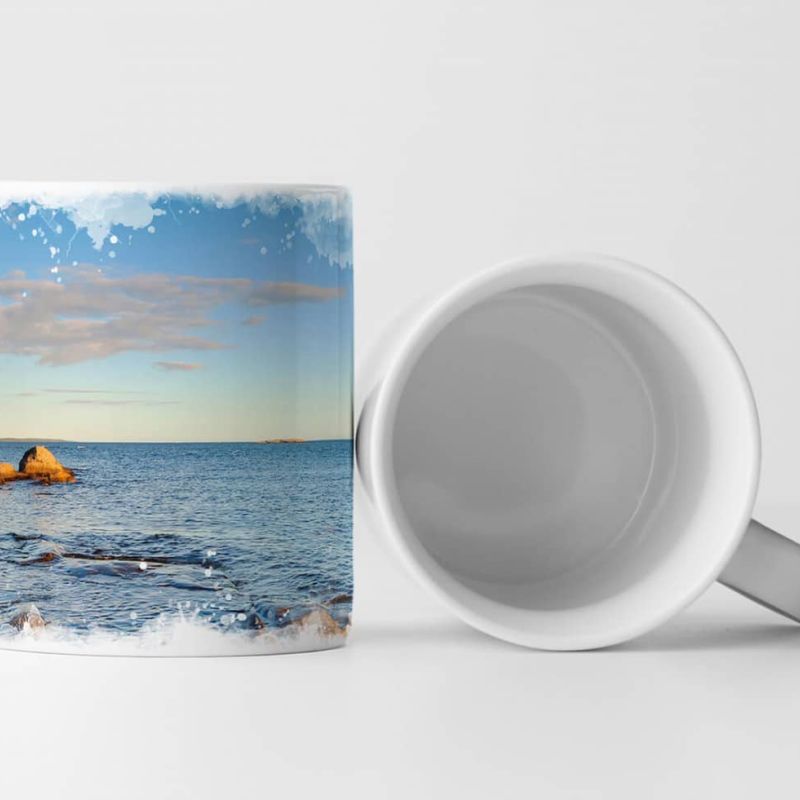 Tasse Geschenk Landschaftsfotografie – Weites Meer