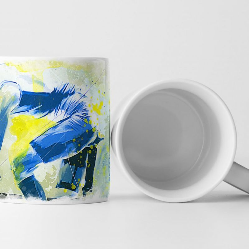 Radsport Tasse als Geschenk,  Design Sinus Art