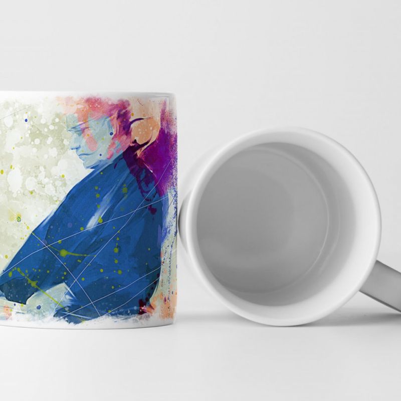 Schwertkunst Tasse als Geschenk,  Design Sinus Art