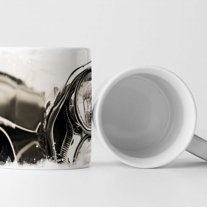 Tasse Geschenk Künstlerische Fotografie – Ausschnitt eine Oldtimers