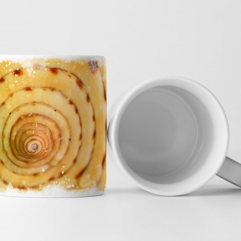 Tasse Geschenk Schnecke – Nahaufnahme