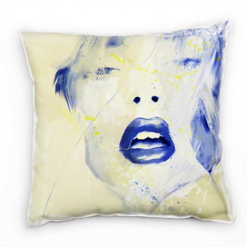 Suki Waterhouse I Deko Kissen Bezug 40x40cm für Couch Sofa Lounge Zierkissen