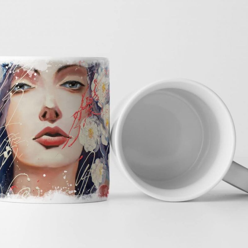 Tasse Geschenk Bild der Venus mit Mohnblütentränen