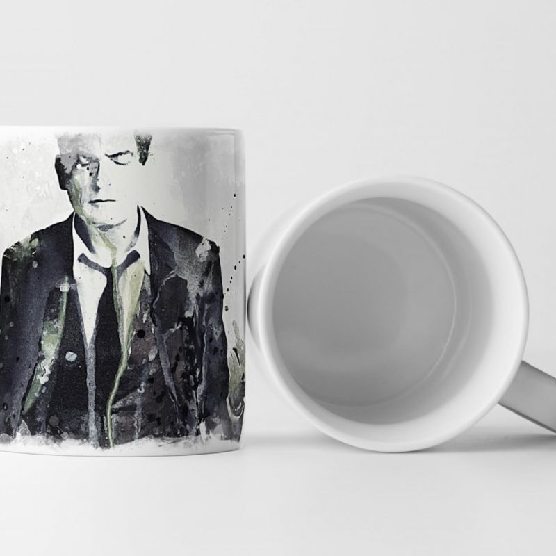 Charlie Sheen Tasse als Geschenk,  Design Sinus Art