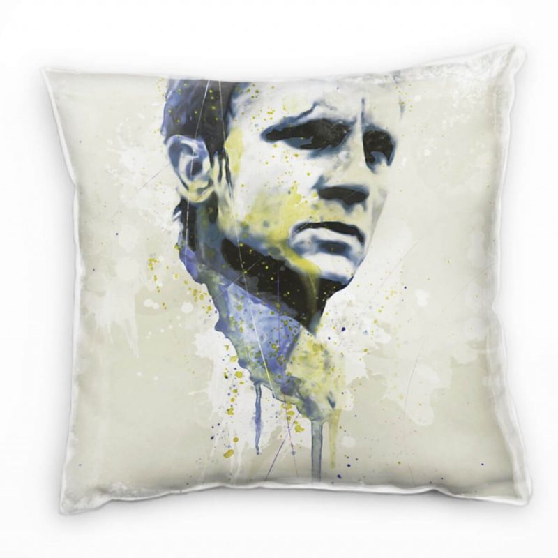 Daniel Craig Bond Deko Kissen Bezug 40x40cm für Couch Sofa Lounge Zierkissen