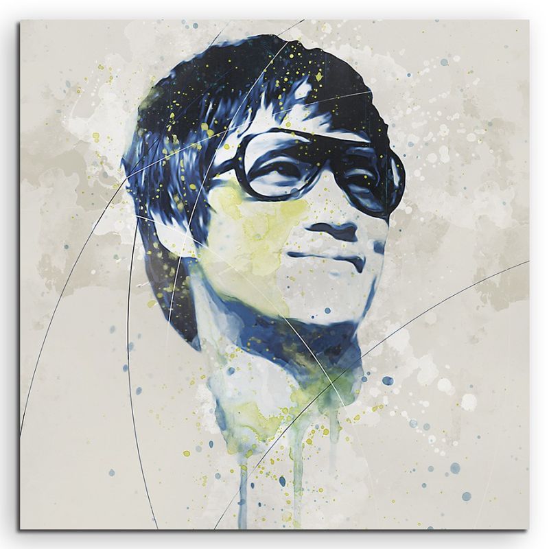 Bruce Lee I Aqua 60x60cm Aqua Art Wandbild