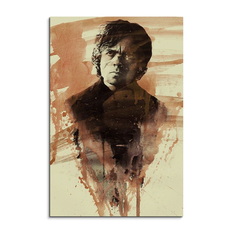 Tyrion 90x60cm  Aquarell Art Leinwandbild