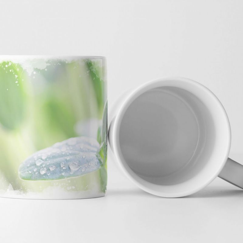 Tasse Geschenk Naturfotografie – Zarte Triebe