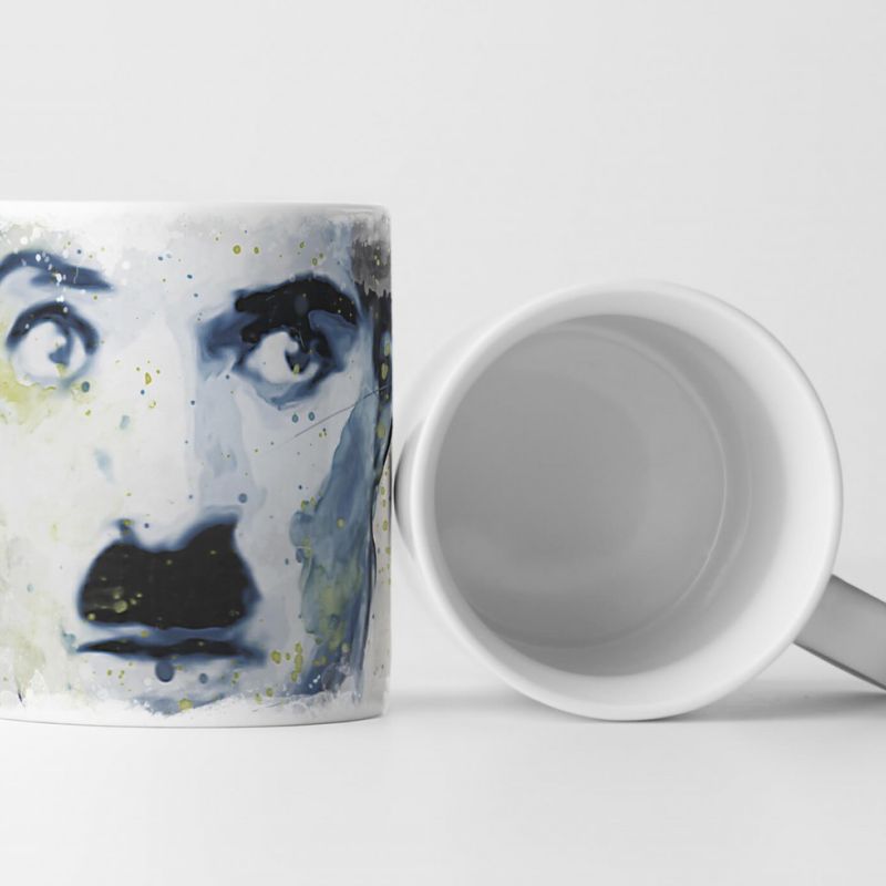 Charlie Chaplin Tasse als Geschenk,  Design Sinus Art