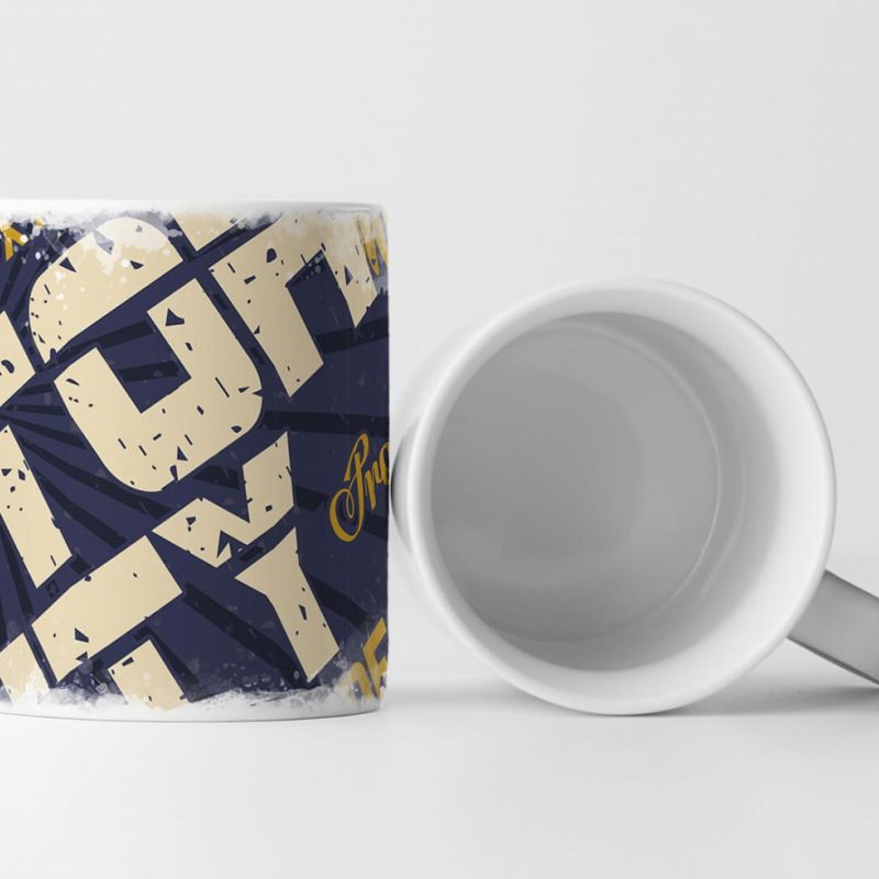 EAU ZONE Motiv Spruch Tasse Geschenk