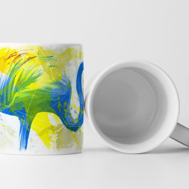 Flamingo I Tasse als Geschenk,  Design Sinus Art