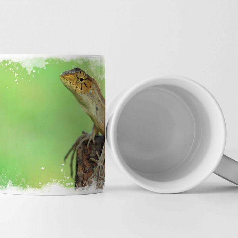 Tasse Geschenk Tierfotografie – Thailändische Echse