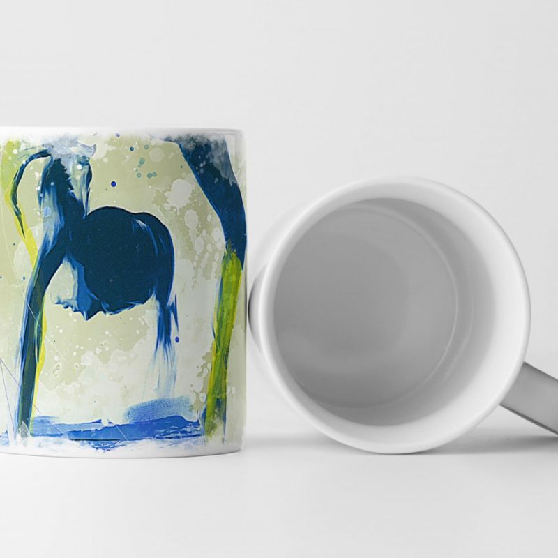 Yoga I Tasse als Geschenk,  Design Sinus Art