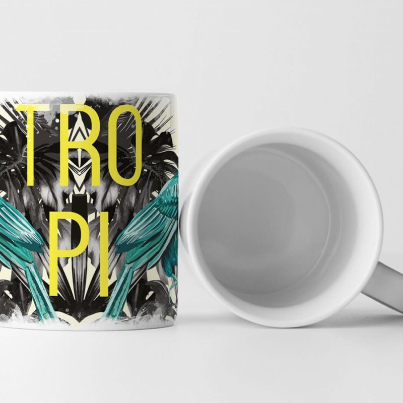 EAU ZONE Motiv Spruch Tasse Geschenk