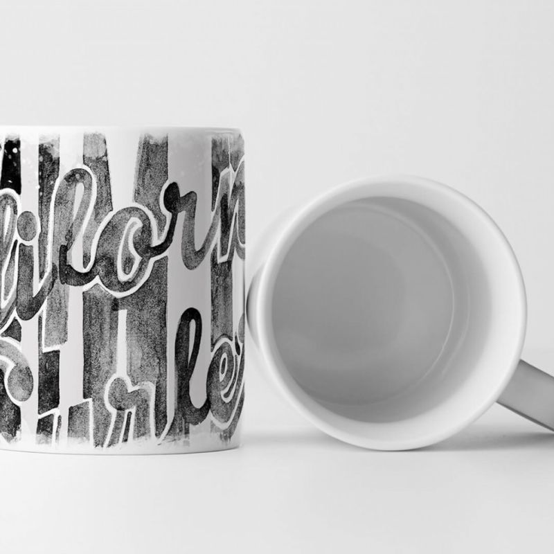 EAU ZONE Motiv Spruch Tasse Geschenk