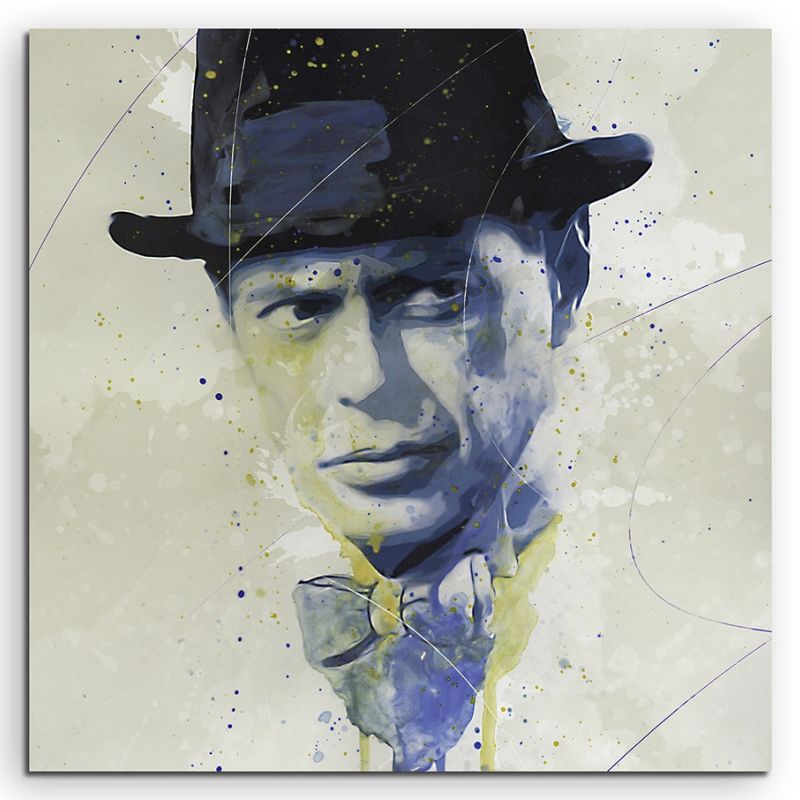 Boardwalk Empire Splash 60x60cm Kunstbild als Aquarell auf Leinwand