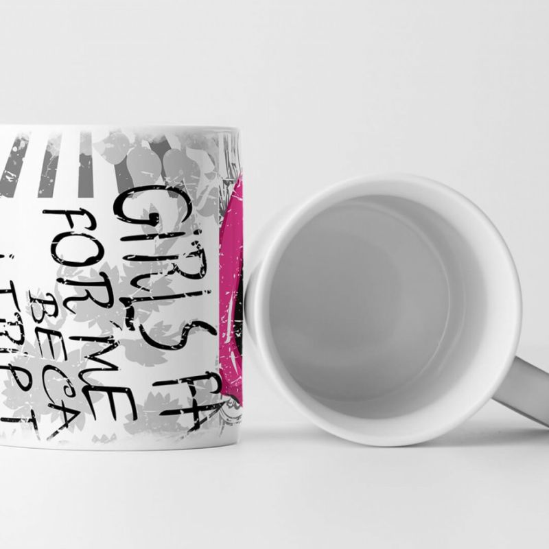 EAU ZONE Motiv Spruch Tasse Geschenk