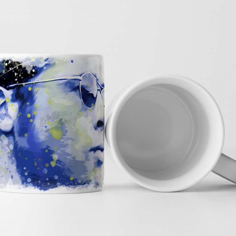 Brad Pitt IV Tasse als Geschenk,  Design Sinus Art