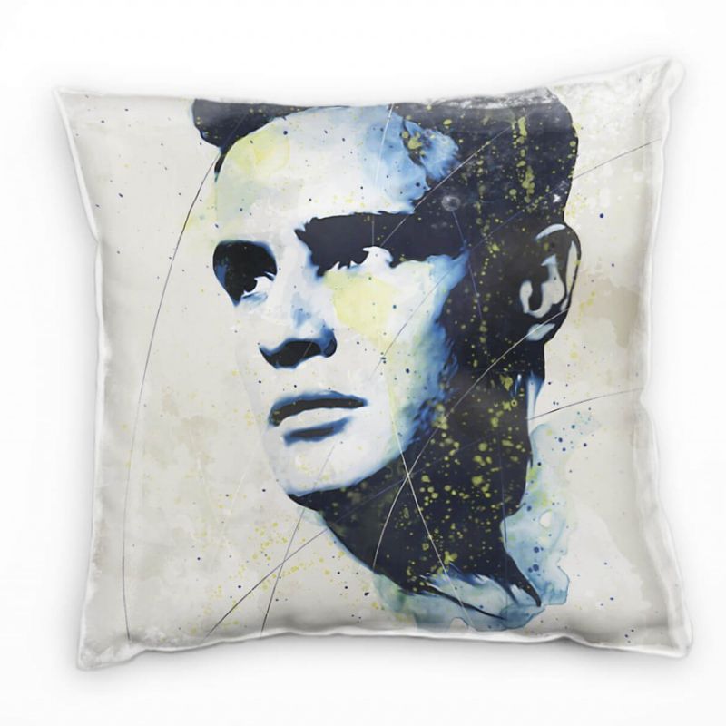 Marlon Brando Deko Kissen Bezug 40x40cm für Couch Sofa Lounge Zierkissen