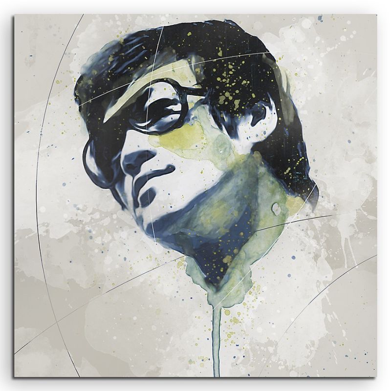 Bruce Lee Aqua 90×60 cm Aquarell Kunstbild