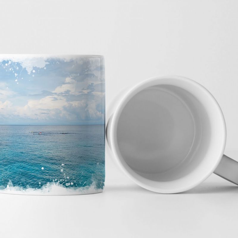 Tasse Geschenk Landschaftsfotografie – Himmel und Meer Similan Insel Thailand