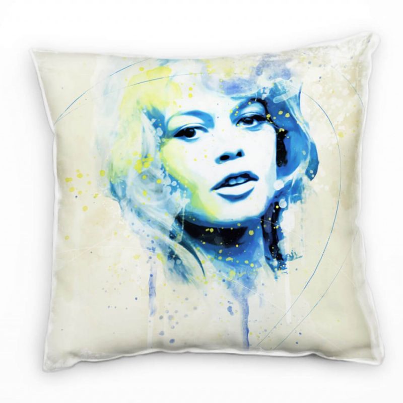 Brigitte Bardot XII Deko Kissen Bezug 40x40cm für Couch Sofa Lounge Zierkissen