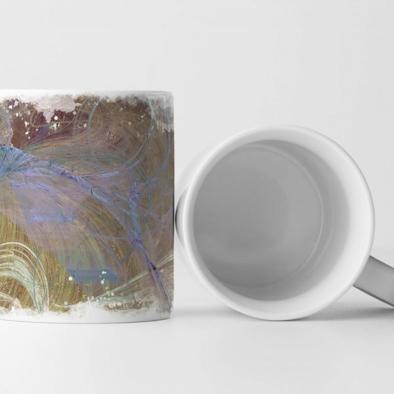 Tasse Geschenk lavendelfarben, pastellviolett