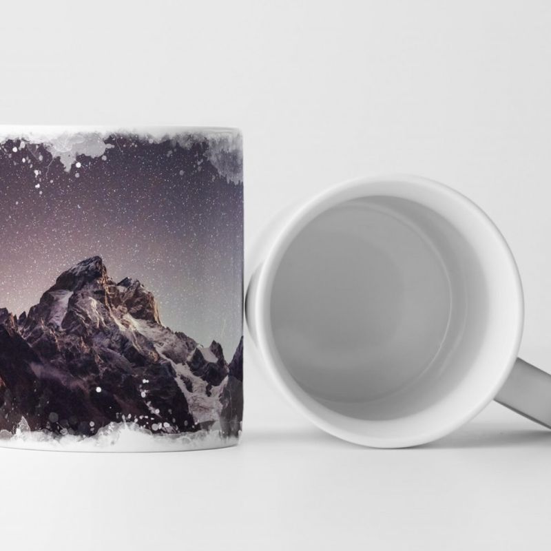 Tasse Geschenk Naturfotografie – fantastischer Sternenhimmel