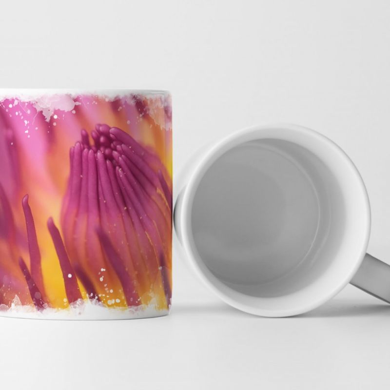 Tasse Geschenk Fotografie – Leuchtende Lotusblüte