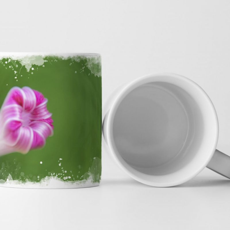 Tasse Geschenk pinke Efeublüte