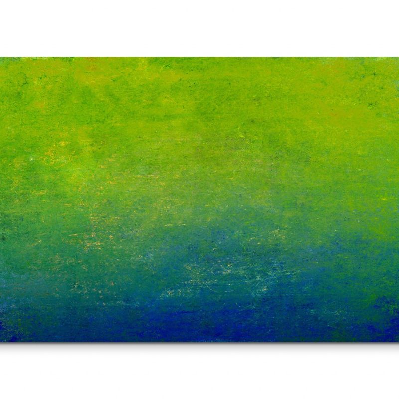 120x80cm Wandbild Hintergrund grün blau