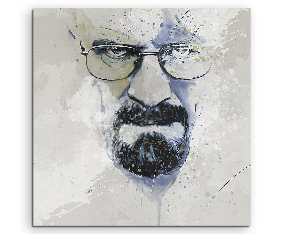 BB Heisenberg II Aqua 60x60cm Aqua Art Wandbild