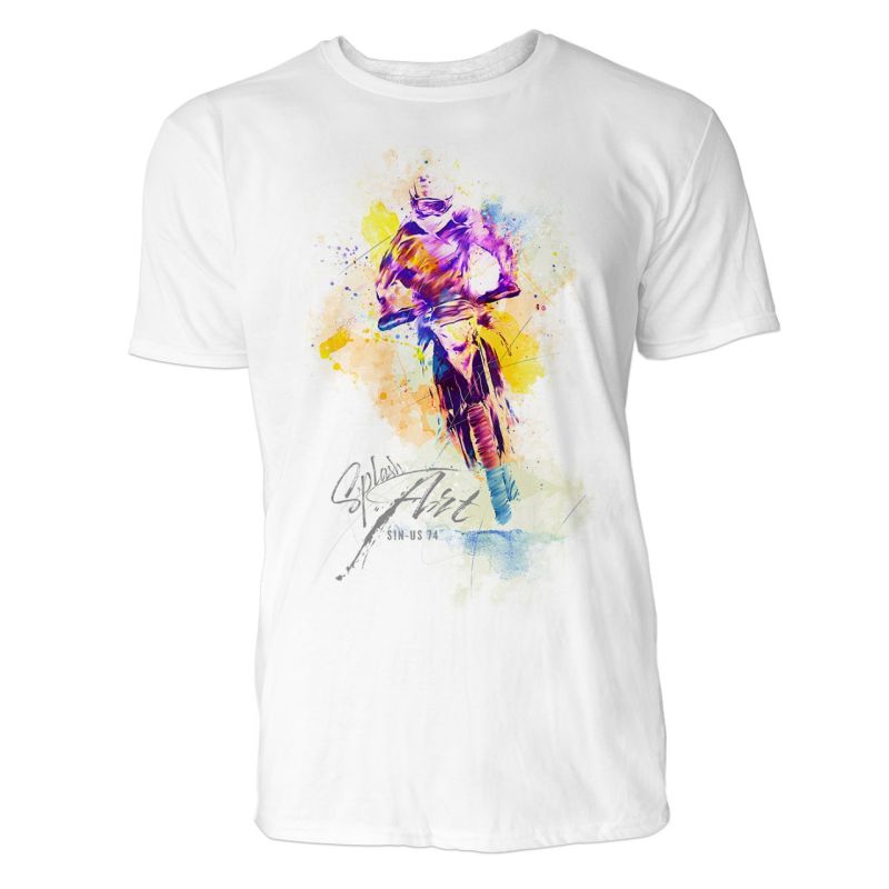 Rallye Sinus Art ® T-Shirt Crewneck Tee with Frontartwork