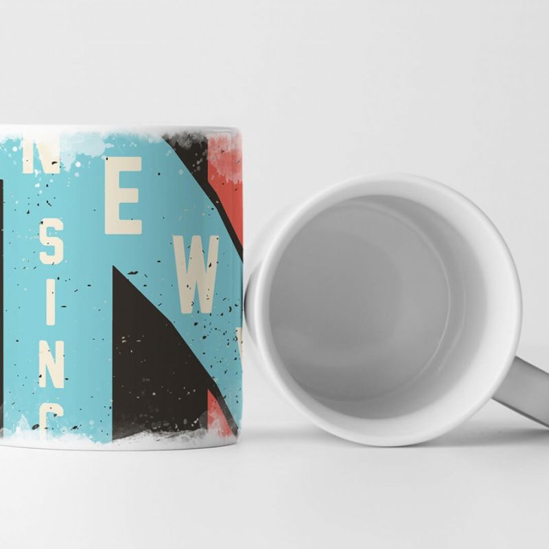 EAU ZONE Motiv Spruch Tasse Geschenk