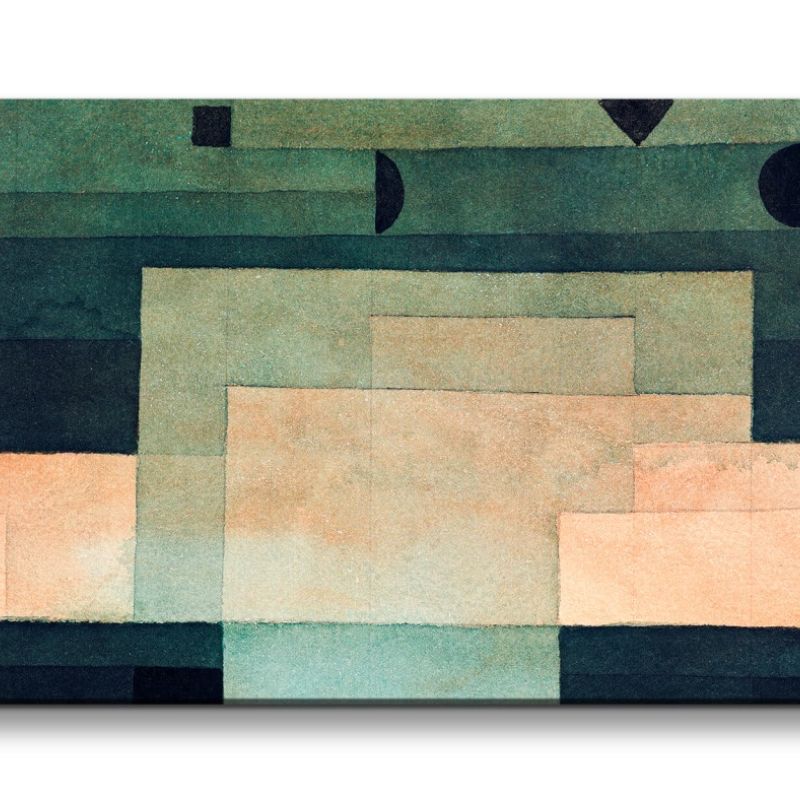 Remaster 120x60cm Paul Klee Expressionismus berühmtes Gemälde Zeitlos Kunstvoll