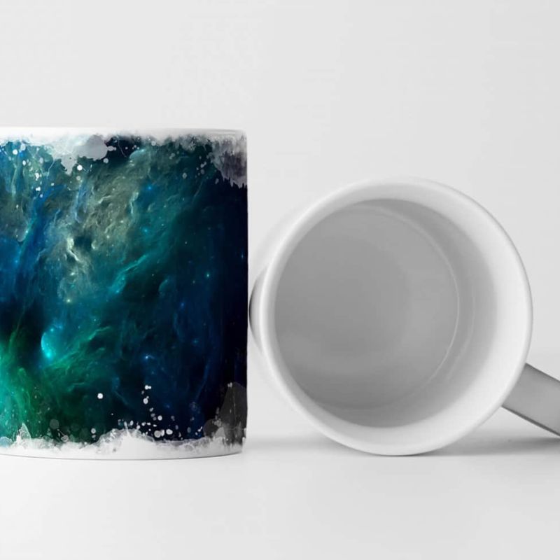 Tasse Geschenk Künstlerische Fotografie – Leuchtender Nachthimmel