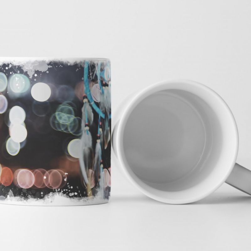 Tasse Geschenk Traumfänger – Fotografie selektiver Fokus