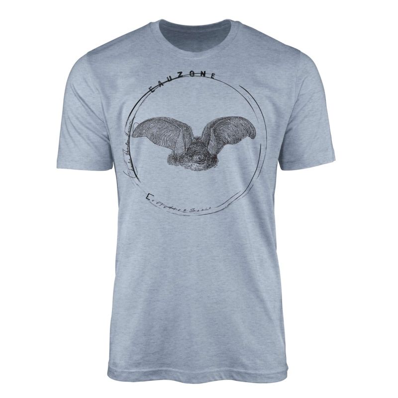 Evolution Herren T-Shirt Langohrfledermaus