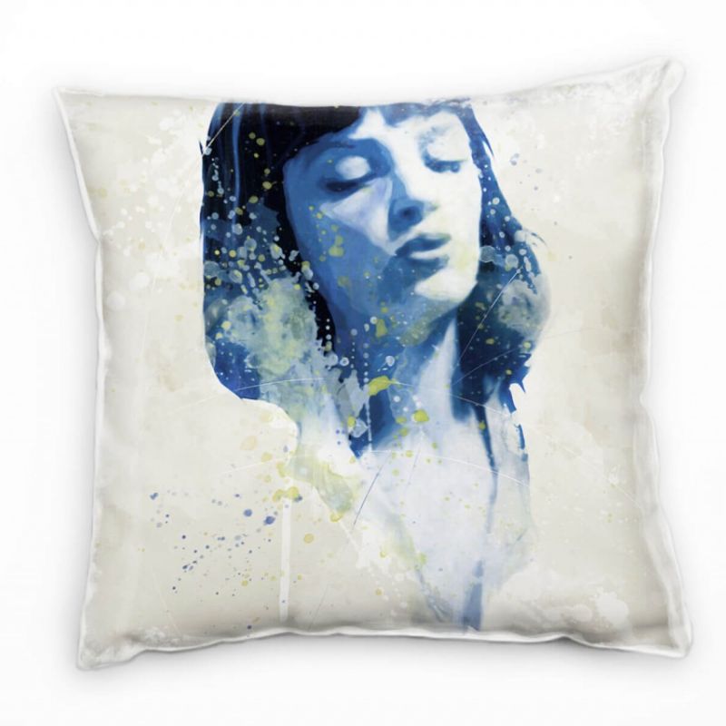 Uma Thurman Pulp Fiction I Deko Kissen Bezug 40x40cm für Couch Sofa Lounge Zierkissen