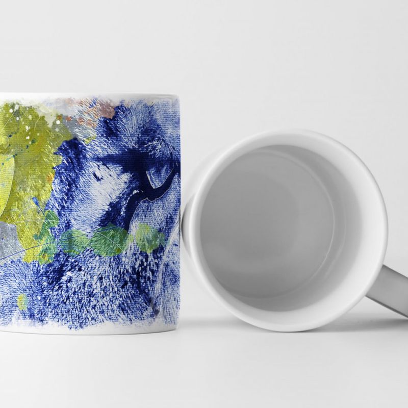 Lion Wild Tasse als Geschenk,  Design Sinus Art