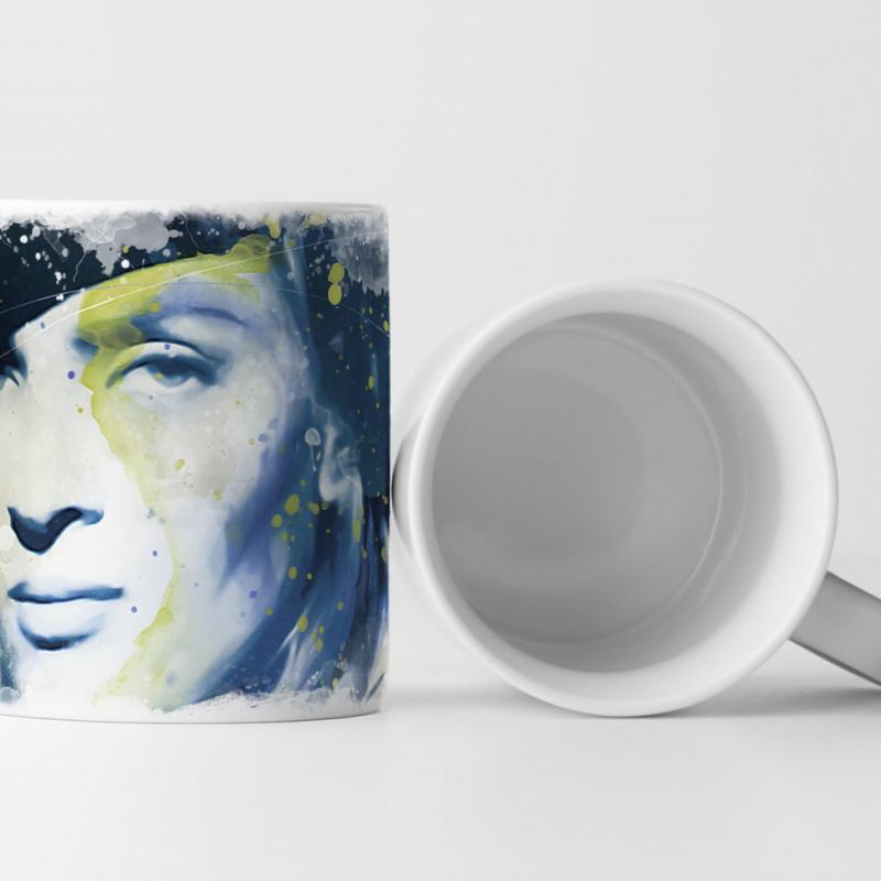 Uma Thurman Tasse als Geschenk,  Design Sinus Art