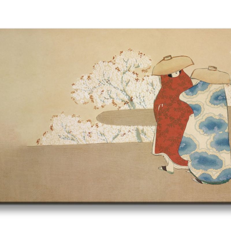 Remaster 120x60cm Kamisaka Sekka traditionelle japanische Kunst Kunstvoll Schön