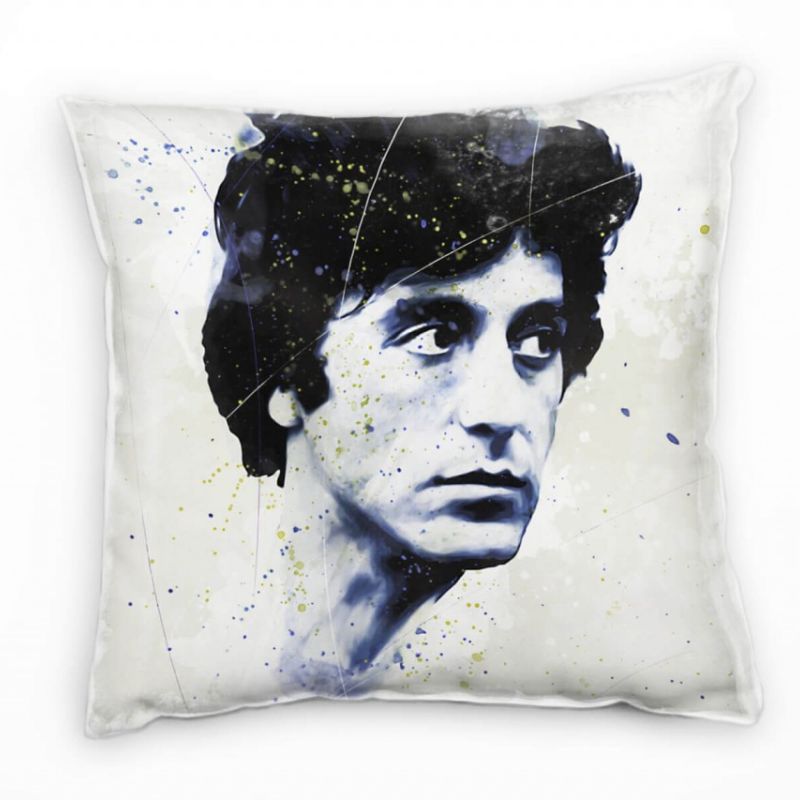 Al Pacino Deko Kissen Bezug 40x40cm für Couch Sofa Lounge Zierkissen