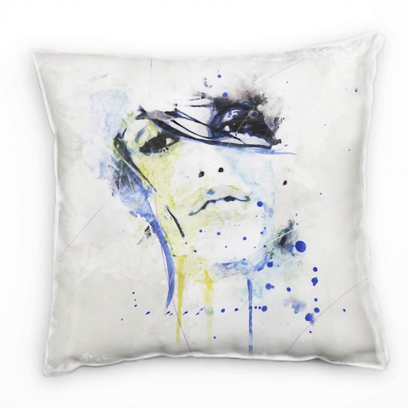 Penelope Cruz II Deko Kissen Bezug 40x40cm für Couch Sofa Lounge Zierkissen