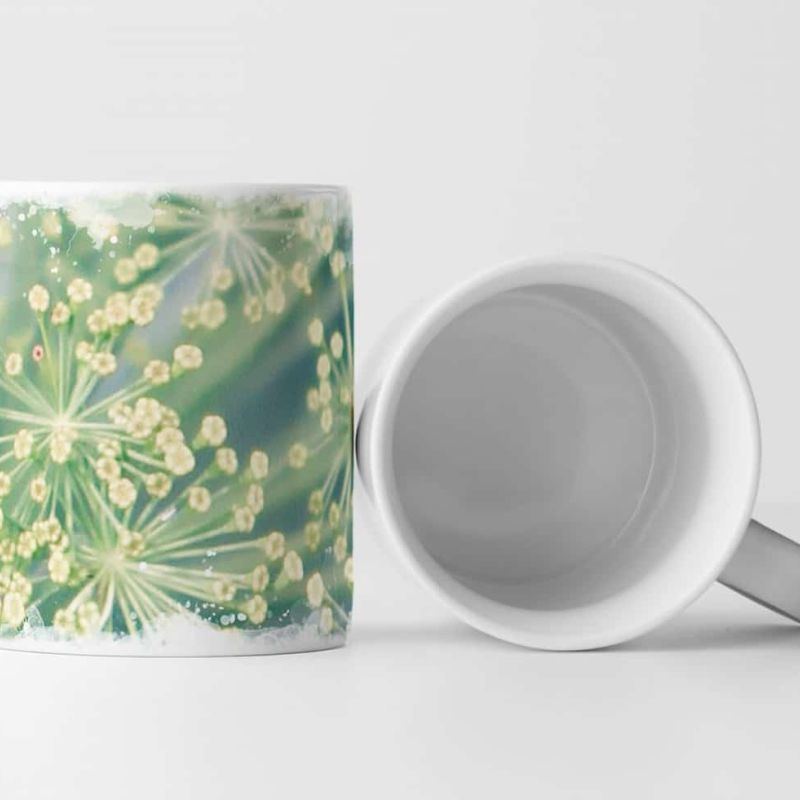 Tasse Geschenk Naturfotografie – Fenchelblüten