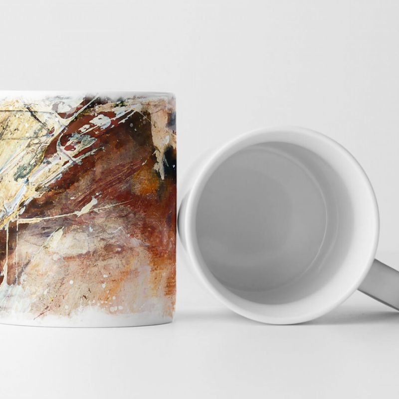 Tasse Geschenk Bild – Abstrakte Augen